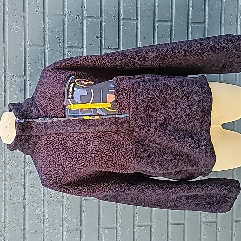 Columbia sherpa size M navy blue
